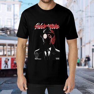 Brand New Graphic Noir Target Tee - Black with Red & White Print